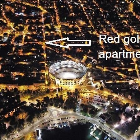 Red Gold Apartment Pola Esterno foto