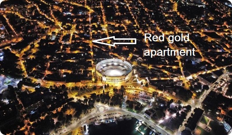 Red Gold Apartment Pola Esterno foto